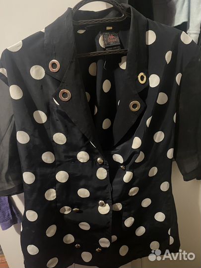 Kappa винтажная блузка