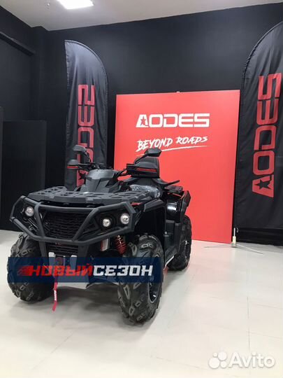 Квадроцикл Aodes 1000 MAX Pro чёрный, копия BRP