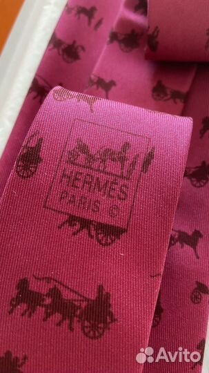 Галстук hermes мужской
