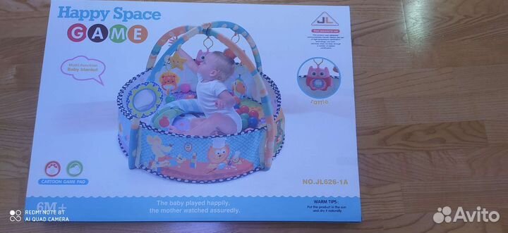 Развивающий коврик Happy space game