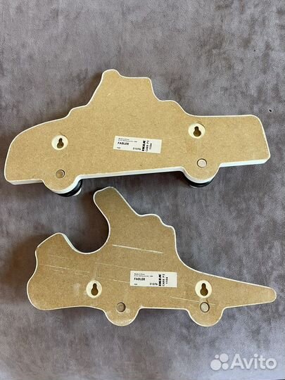 Вешалка настенная детская, табуретка IKEA