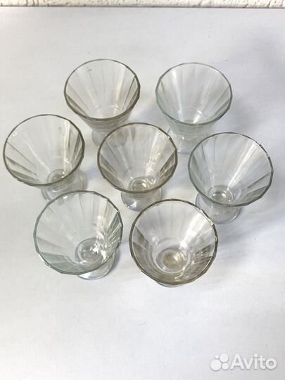 Рюмки лафитники СССР 7 шт