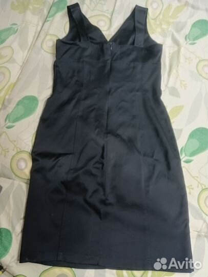 Платье атласное