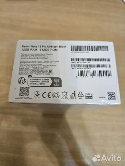 Xiaomi Redmi Note 13 Pro, 12/512 ГБ