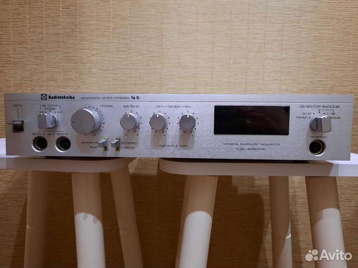 Усилитель радиотехника у 101