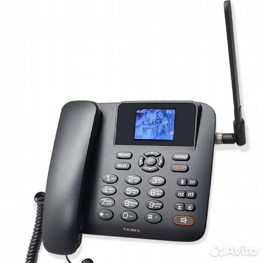 Стационарный GSM телефон teXet FX-200 Черный