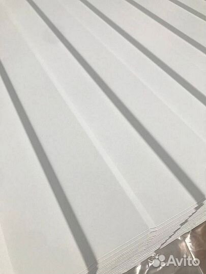Профнастил C8 0,5. Белый