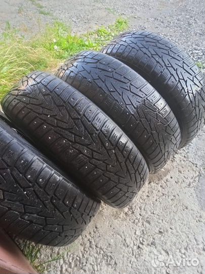 Колеса зимние Nokian Nordman 7 на Solaris/RIO