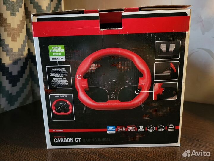 Speedlink Carbon GT Racing Wheel