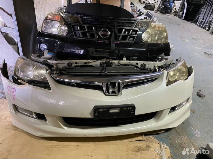 Ноускат Honda civic 4d 2005-2009г в сборе