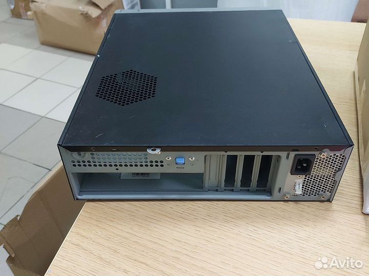 Корпус Desktop, горизонтальный mATX с б/п 250w