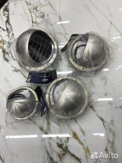 Козырёк нержавейка 125 вентиляция