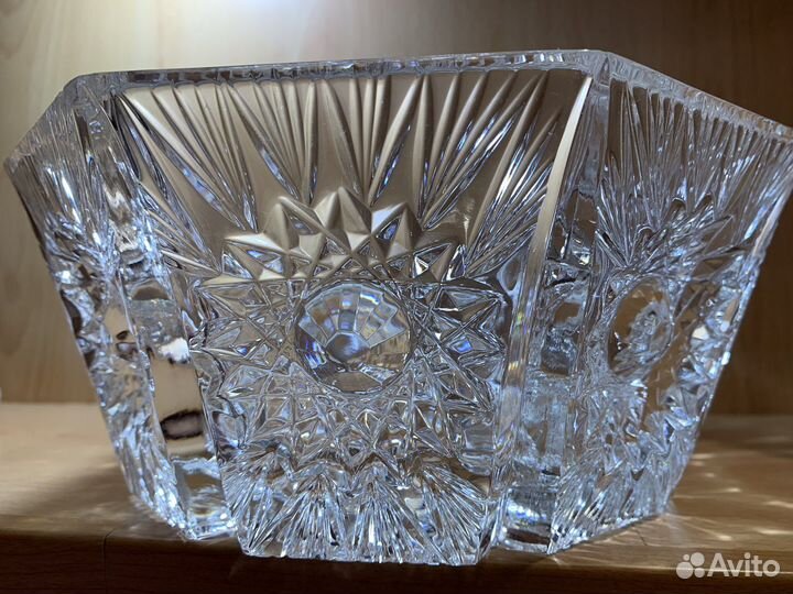 Ваза хрустальная СССР большая