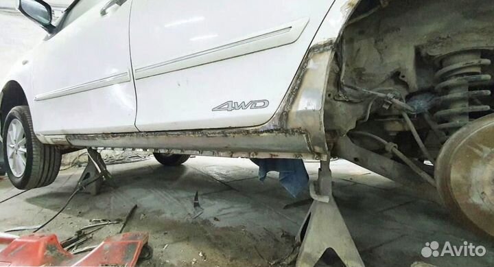 Пороги Kia Sorento 2 Киа Соренто 1 ремонтные