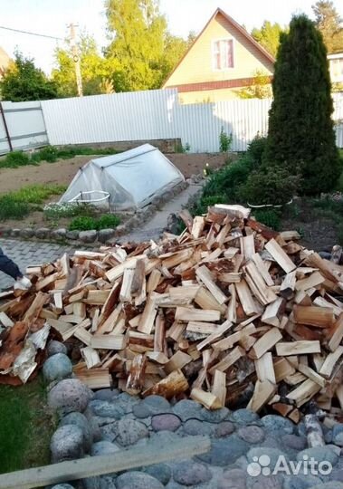 Дрова сухие колотые с доставкой