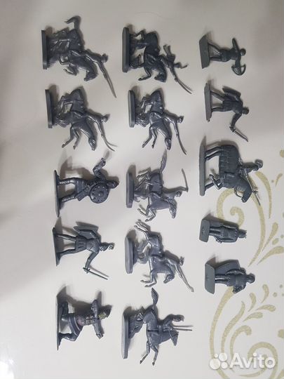 Игрушки СССР солдатики