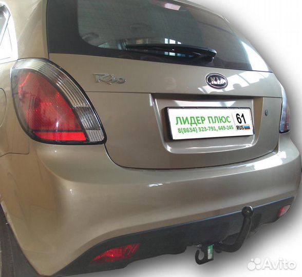 Фаркоп Kia Rio 2 (De) (SD хб.) 2005- 2011 +электр