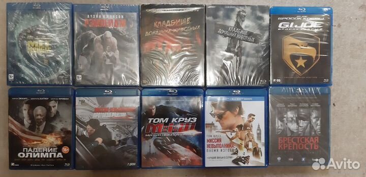 Blu ray, DVD, 4К, импорт, стил, проверено временем