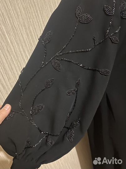 Вышивка бисером, мулине и стеклярусом