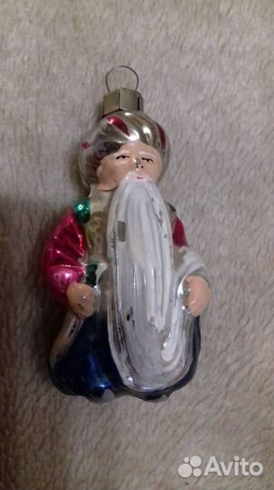 Волшебник Черномор елочная игрушка СССР