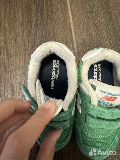 Кроссовки кеды детские new balance 21 р., оригинал