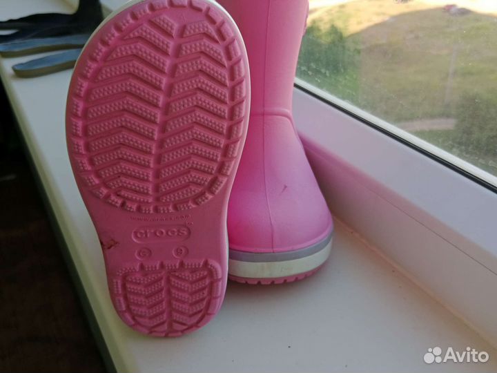 Сапоги детские crocs