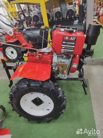 Мотоблок дизельный Brait вr-135 DEB 10лс эл/ст+акб