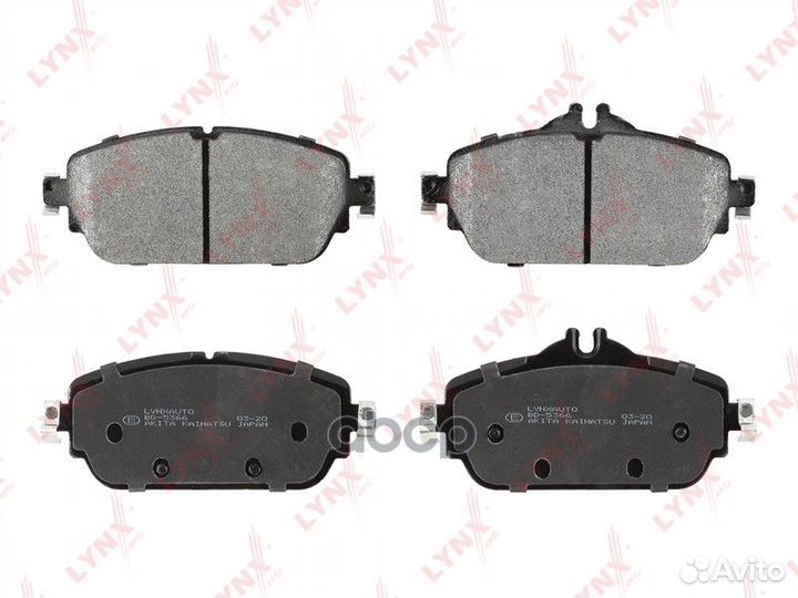 Колодки тормозные дисковые перед BD5366 LYN