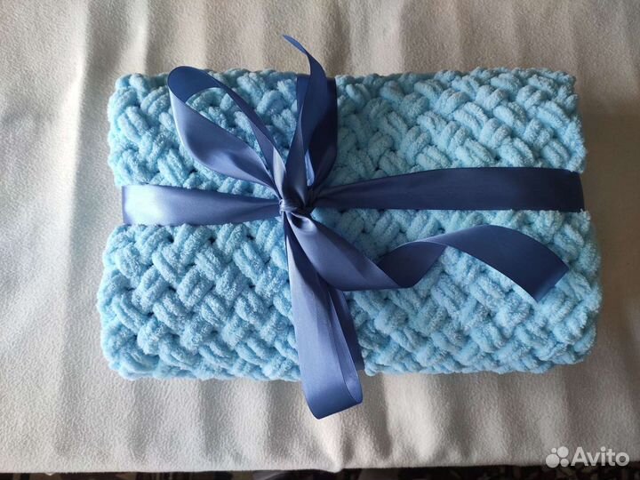 Плед детский плюшевый