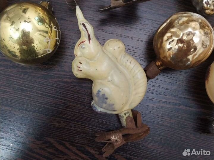 Елочные игрушки ссср, 22 шт