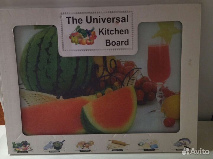 Доска разделочная стекло