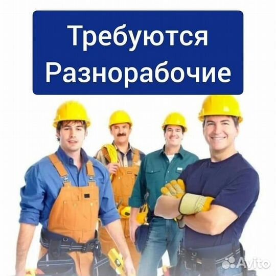 Требуются разнорабочие