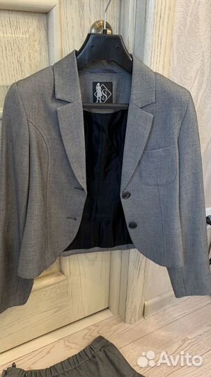 Школьная форма для девочки серая на рост 140