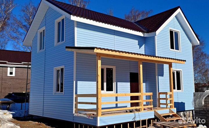 Отделка сайдингом, монтаж сайдинга,Фасадные панели