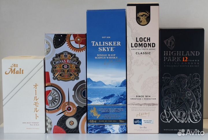 Коробка от Виски