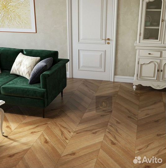 Кварц виниловый spc ламинат елочка замковый