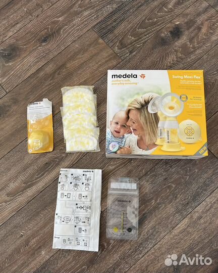 Молокоотсос medela электрический flex swing maxi