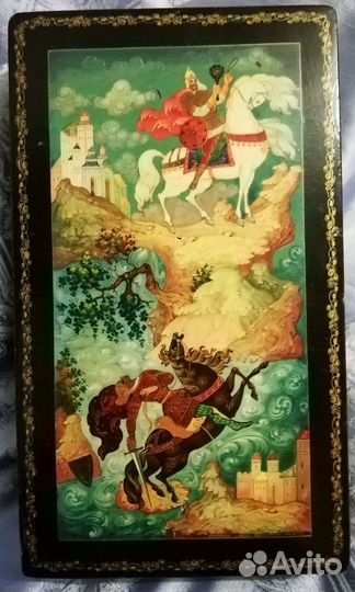 Шкатулка папье маше, Мстера СССР