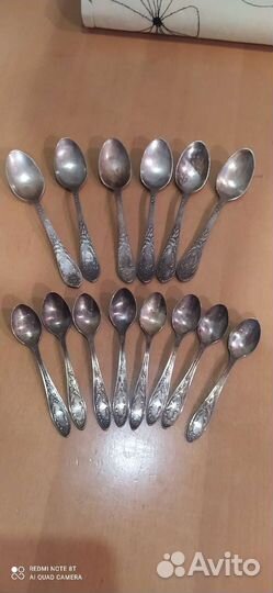 Мельхиоровые ложки СССР
