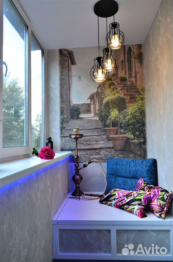 Отделка балкона под ключ