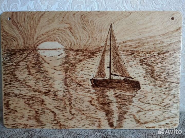 Панно из дерева