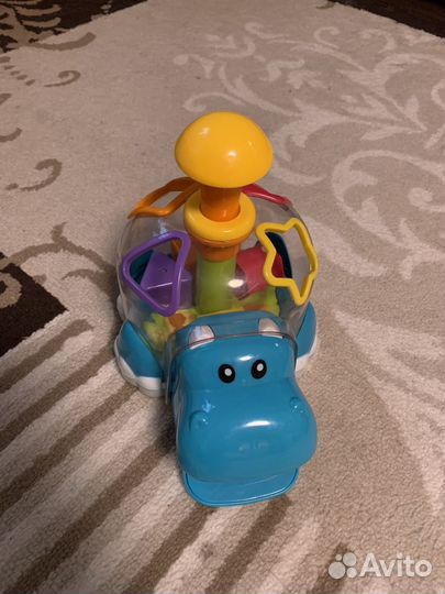 Игрушка сортер бегемот