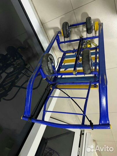 Санки зимние с колесами