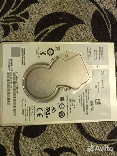 Жесткий диск seagate 1000/500гб wd5000lpcx