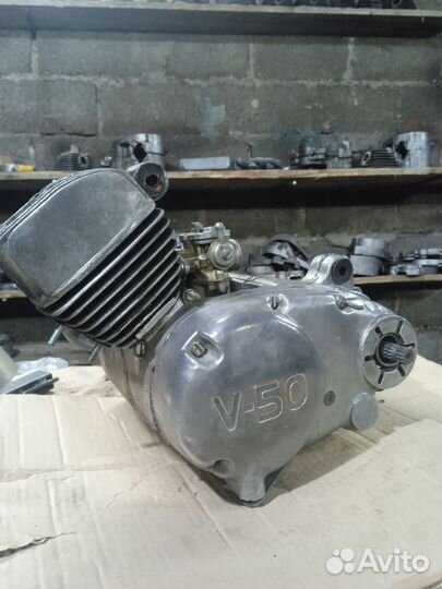 Двигатель В50. На советский мопед