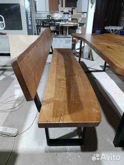 Стол со скамейками