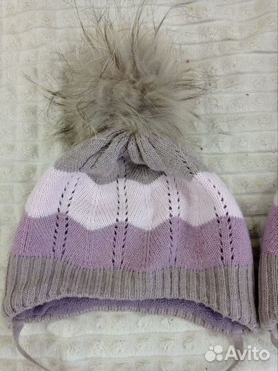 Шапка зима 50-52 см