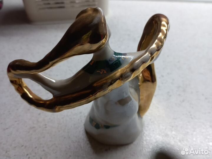 Златовласка. Статуэтка фарфор СССР. Сысерть