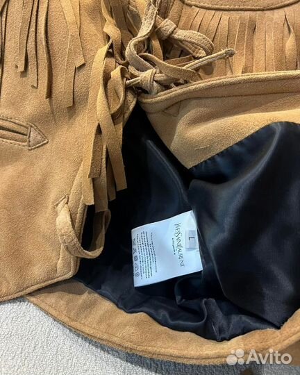 Куртка замша YSL