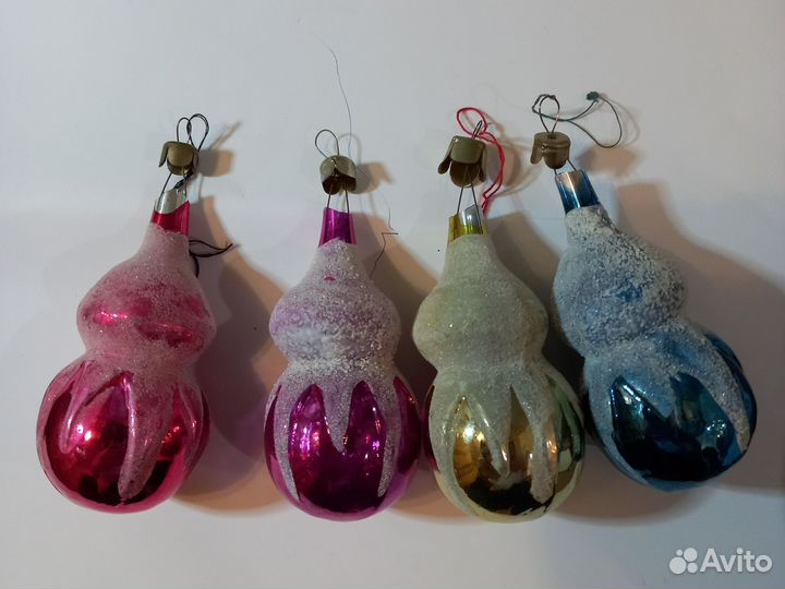 Елочные игрушки СССР одним лотом